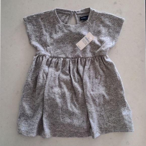 NWT Baby Gap Size 18-24 months gray heathered sweater dress - Picture 1 of 4